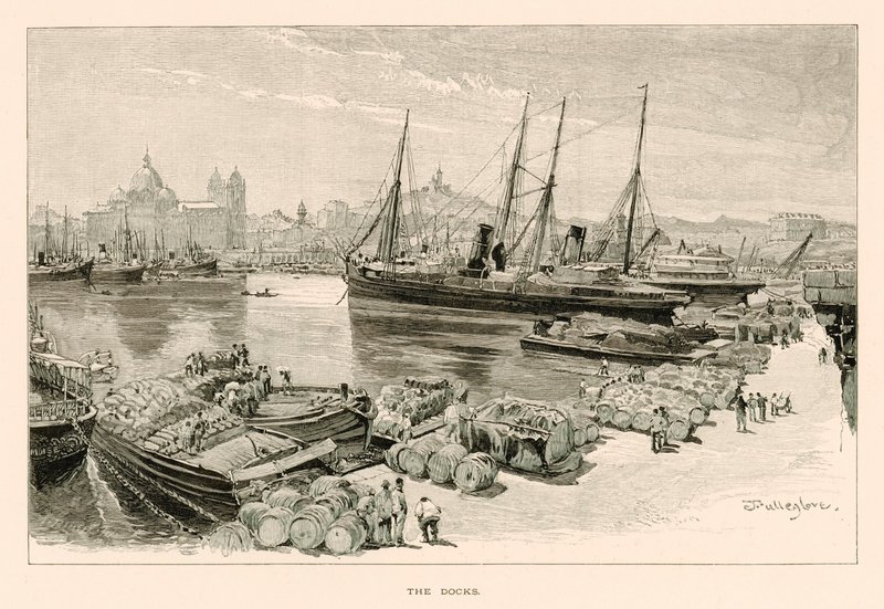 I Docks da John Fulleylove