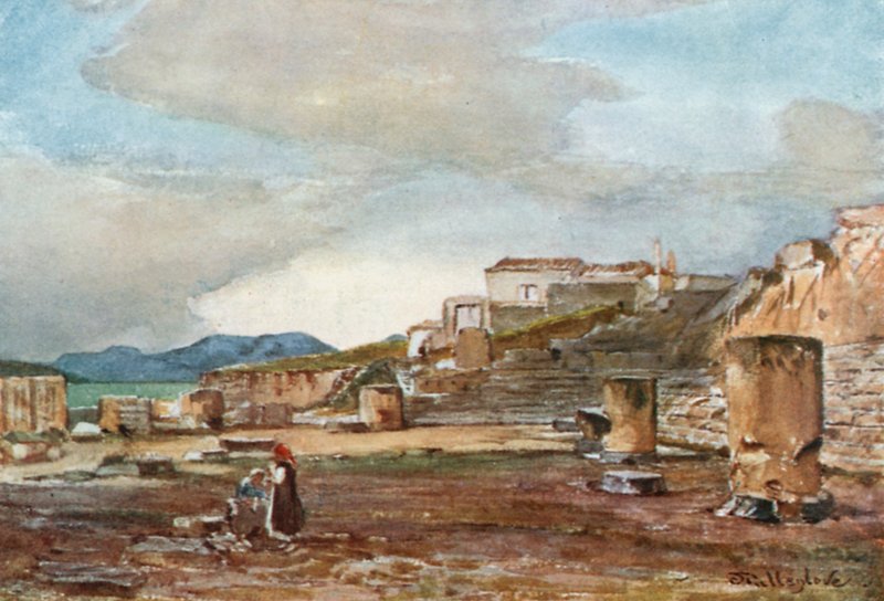 La Sala del Grande Tempio dei Misteri, Eleusi da John Fulleylove