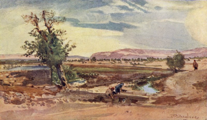 Il ruscello che scorre dalla sorgente di Elisha da John Fulleylove