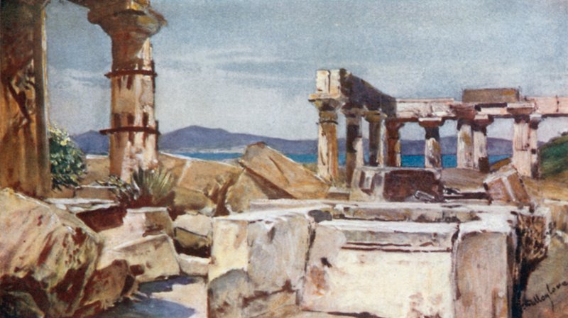 Il Tempio di Atena sull