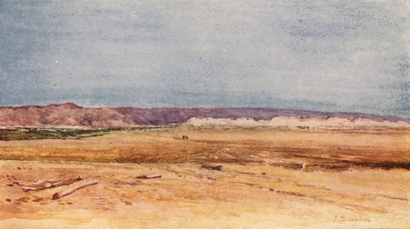 La riva occidentale del Mar Morto da John Fulleylove