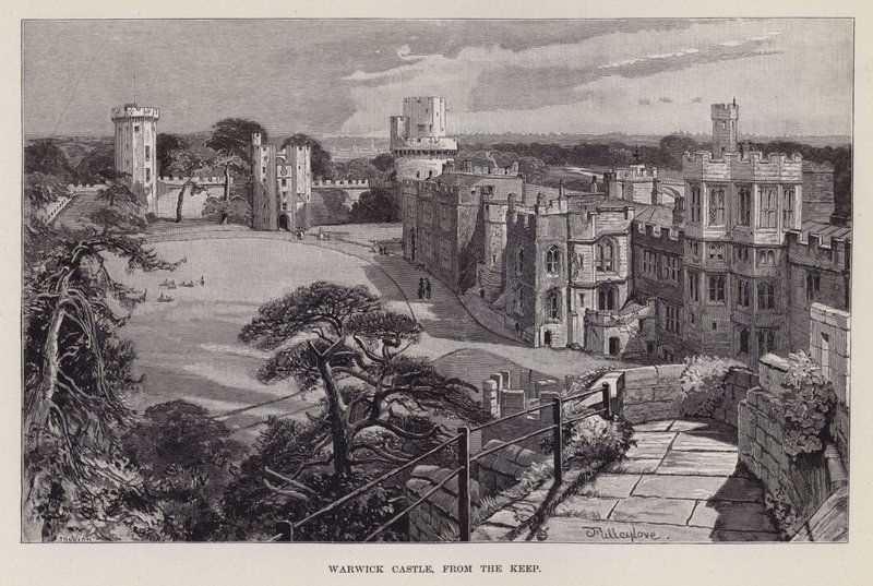 Castello di Warwick, dalla Torre da John Fulleylove