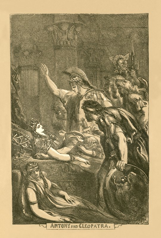Antonio e Cleopatra da John Gilbert