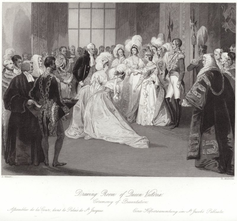 Salotto della Regina Vittoria da John Gilbert