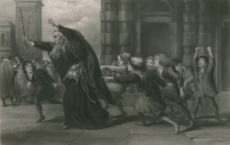 Shylock dopo il processo, Il Mercante di Venezia da John Gilbert