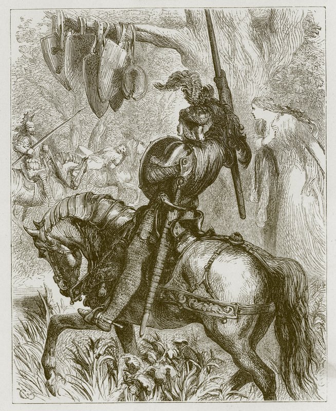Sir Lancillotto del Lago da John Gilbert