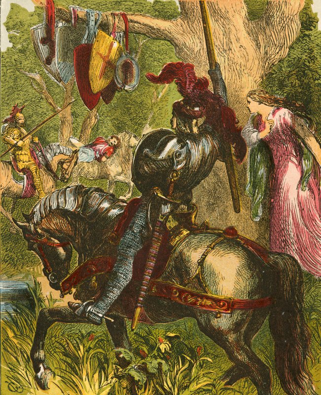 Sir Lancillotto del Lago da John Gilbert