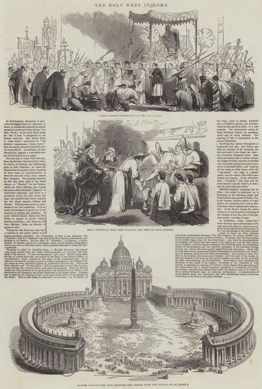 La Settimana Santa a Roma da John Gilbert