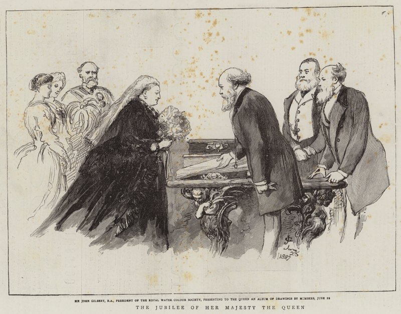 Il Giubileo di Sua Maestà la Regina da John Gilbert