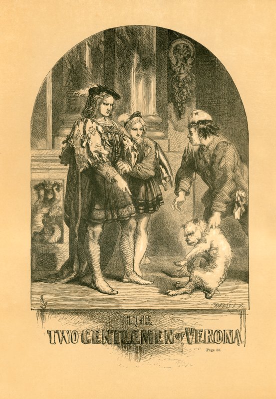 I due gentiluomini di Verona da John Gilbert