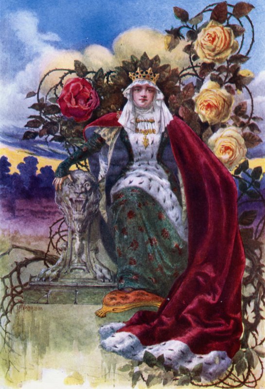 Una regina delle rose da John Harris Valda