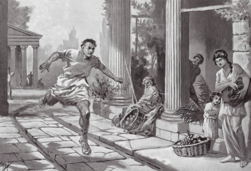 Costernazione ad Atene dopo il disastro siciliano da John Harris Valda