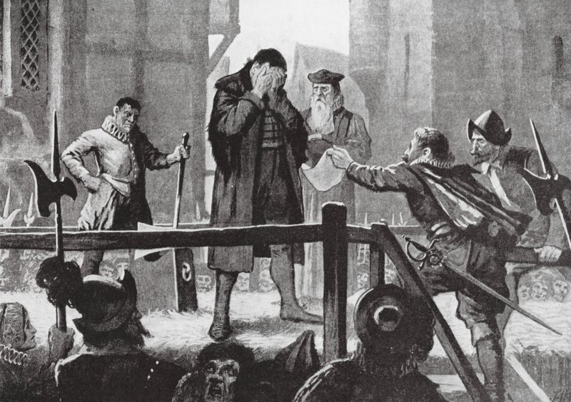 La grazia di Griffenfeldt sul patibolo da John Harris Valda