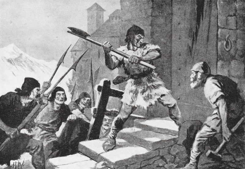 Rivolta del popolo di Appenzell e San Gallo da John Harris Valda