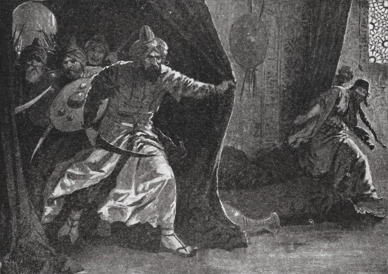 Rivolta della Guardia Reale a Damasco da John Harris Valda