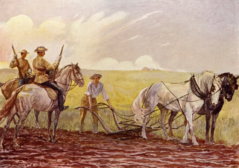Polizia a cavallo canadese da John Henry Frederick (after) Bacon