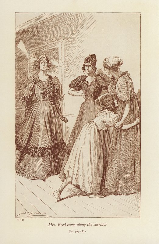Illustrazione per Jane Eyre di Charlotte Bronte da John Henry Frederick (after) Bacon