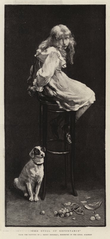 Lo sgabello del pentimento da John Henry Henshall