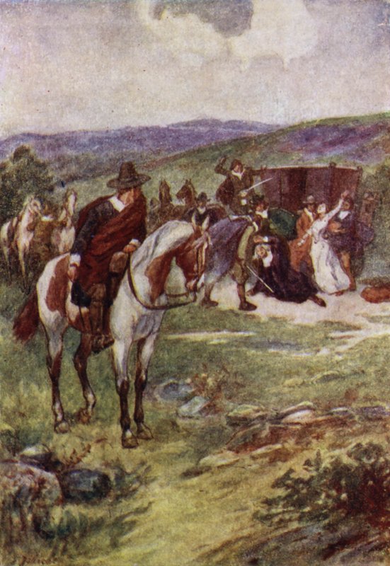 Omicidio di James Sharp, Arcivescovo di St Andrews da parte dei Covenanters militanti, Magus Muir, Scozia da John Jellicoe