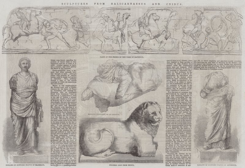 Sculture da Alicarnasso e Cnido da John Jessop Hardwick