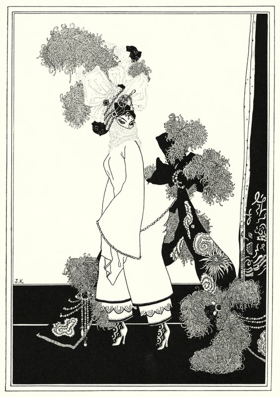 Illustrazione per La storia di Aladino e la lampada meravigliosa (litografia) da John Kettelwell