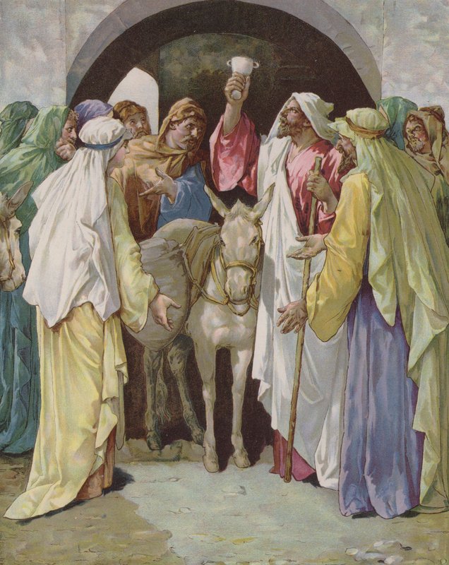 La coppa trovata nel sacco di Beniamino da John Lawson