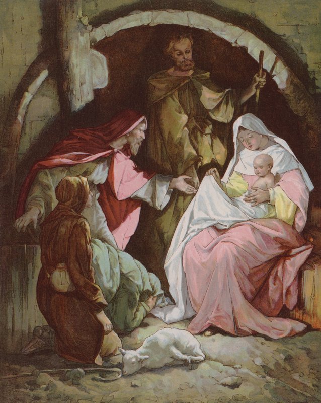 I magi trovano il bambino Gesù da John Lawson