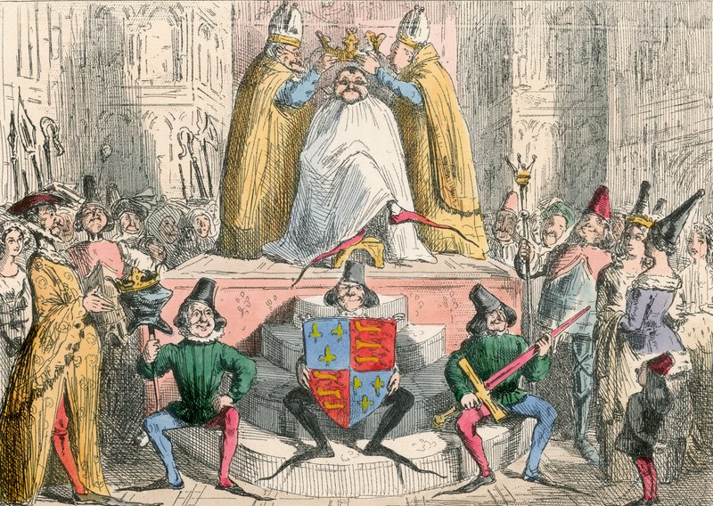 Incoronazione di Enrico IV (dalla migliore autorità) da John Leech