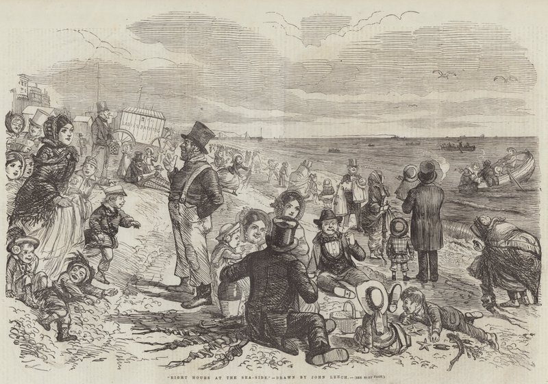 Otto ore al mare da John Leech