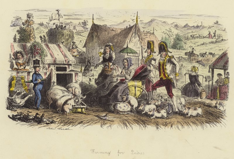 Agricoltura per signore da John Leech