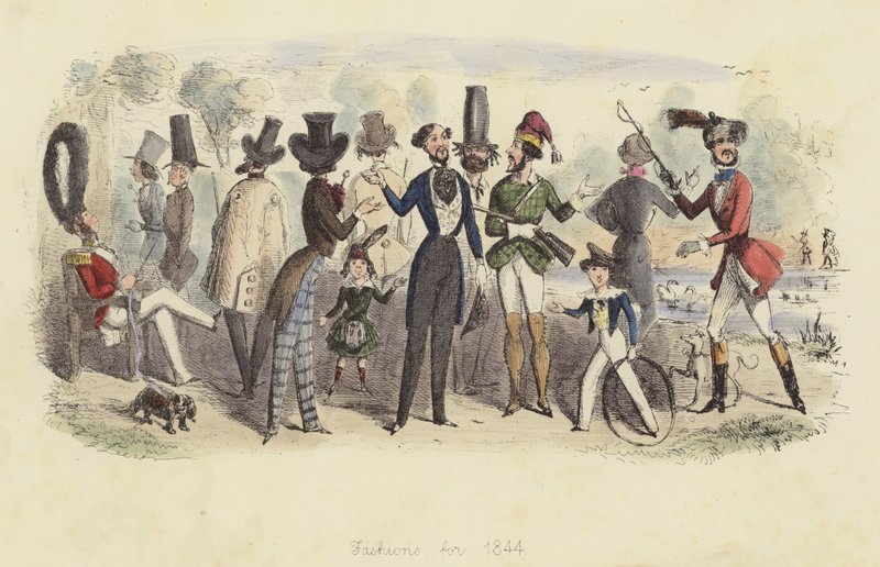 Mode per il 1844 da John Leech