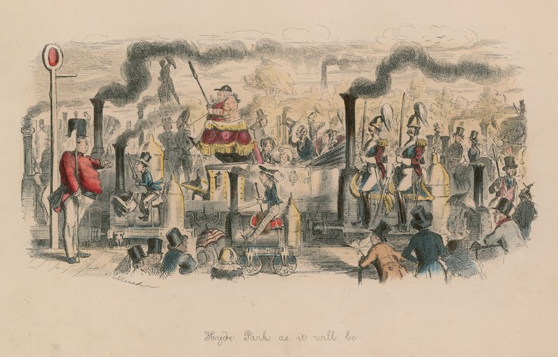 Hyde Park come sarà da John Leech
