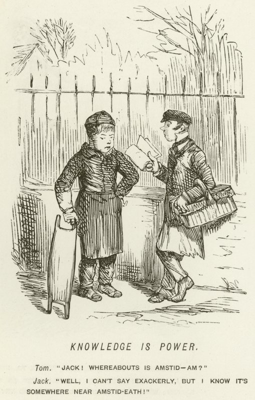 La conoscenza è potere da John Leech