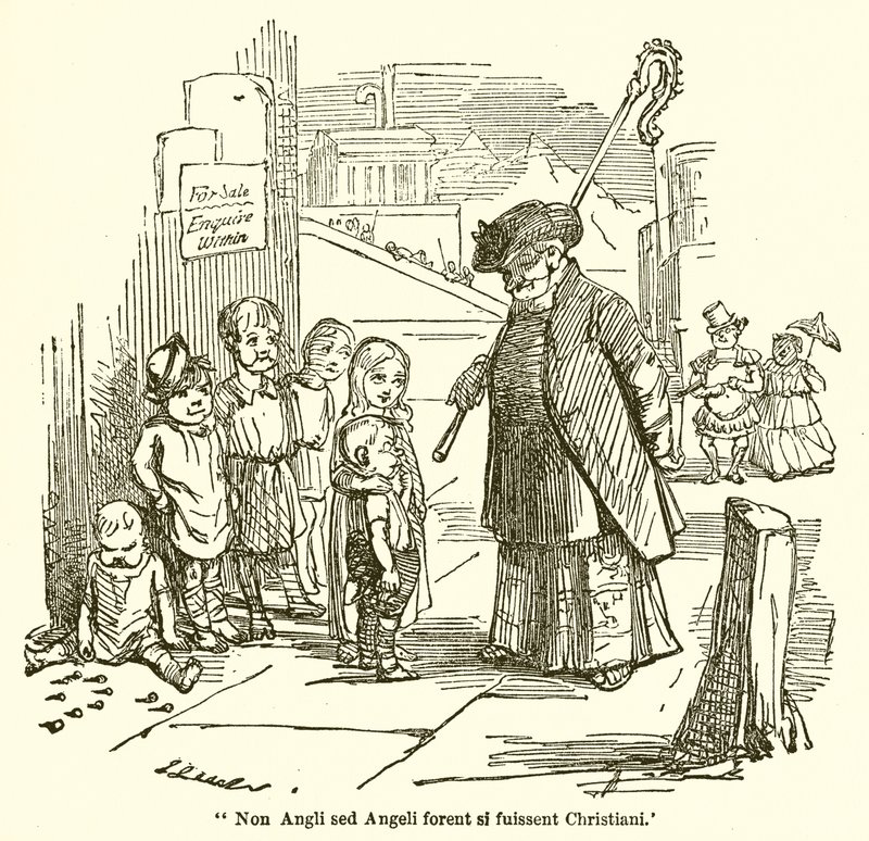 Non Angli Sed Angeli Forent Si Fuissent Christiani da John Leech