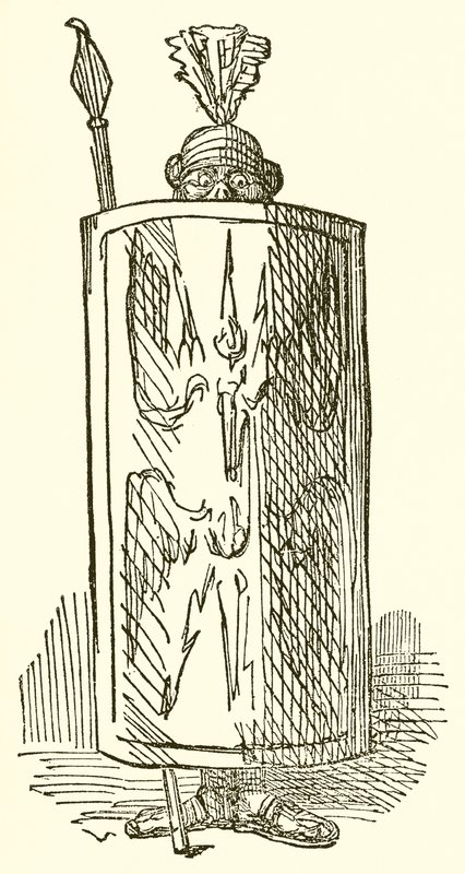 Soldato romano da John Leech