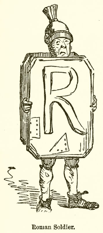 Soldato romano da John Leech