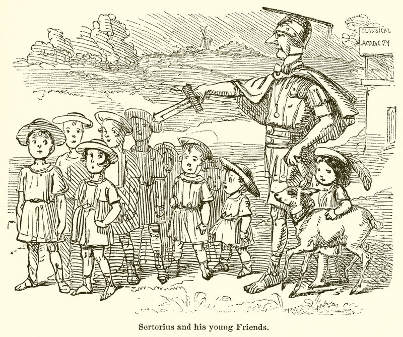 Sertorio e i suoi giovani amici da John Leech