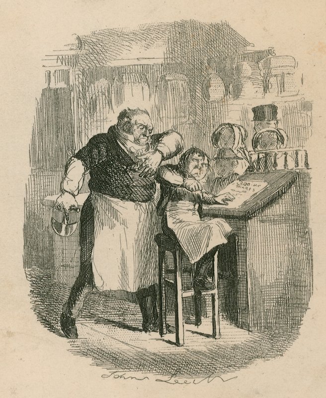 La mania ferroviaria da John Leech
