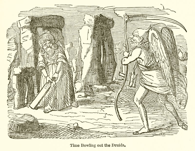 Il tempo che elimina i druidi da John Leech