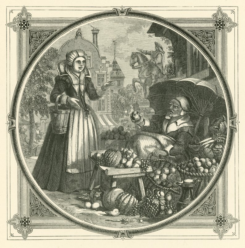 Una mela marcia infetta tutte nel cesto da John Leighton