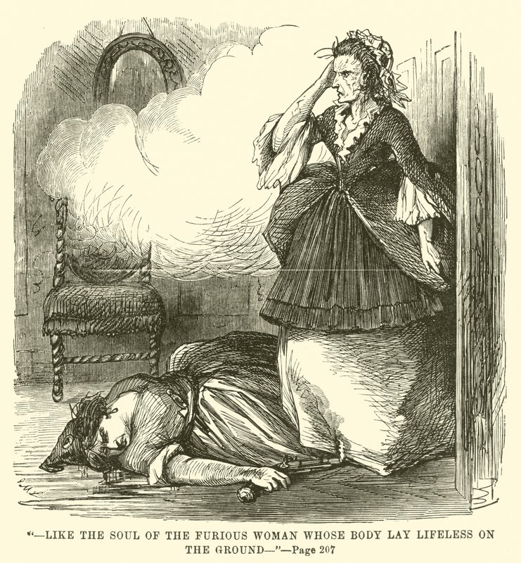Illustrazione per Una storia tra due città di Charles Dickens da John McLenan