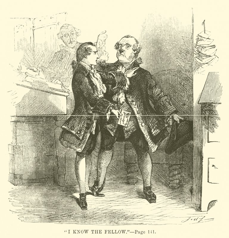 Illustrazione per Una storia tra due città di Charles Dickens da John McLenan