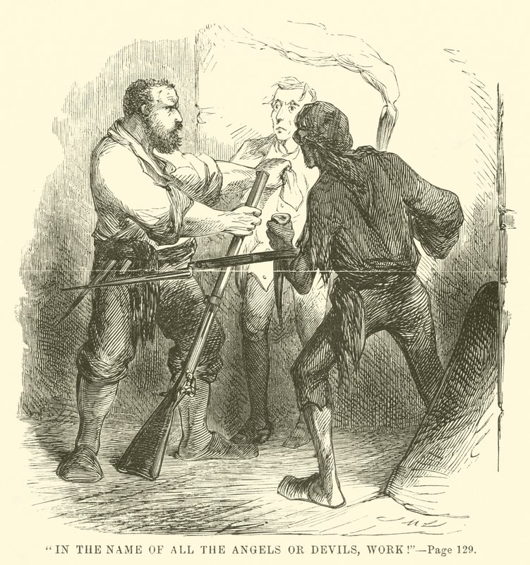 Illustrazione per Una storia tra due città di Charles Dickens da John McLenan