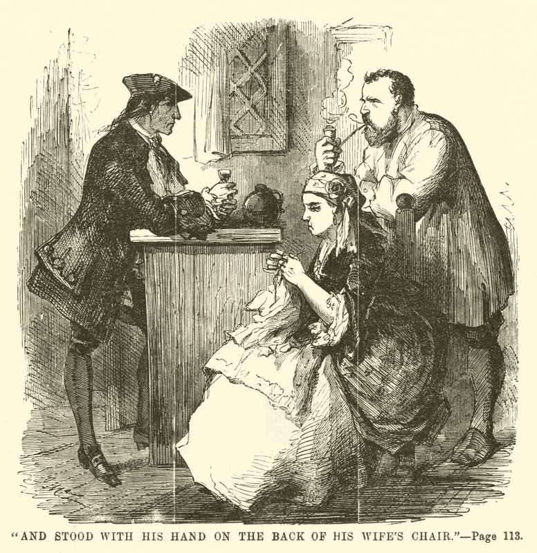 Illustrazione per Una storia tra due città di Charles Dickens da John McLenan