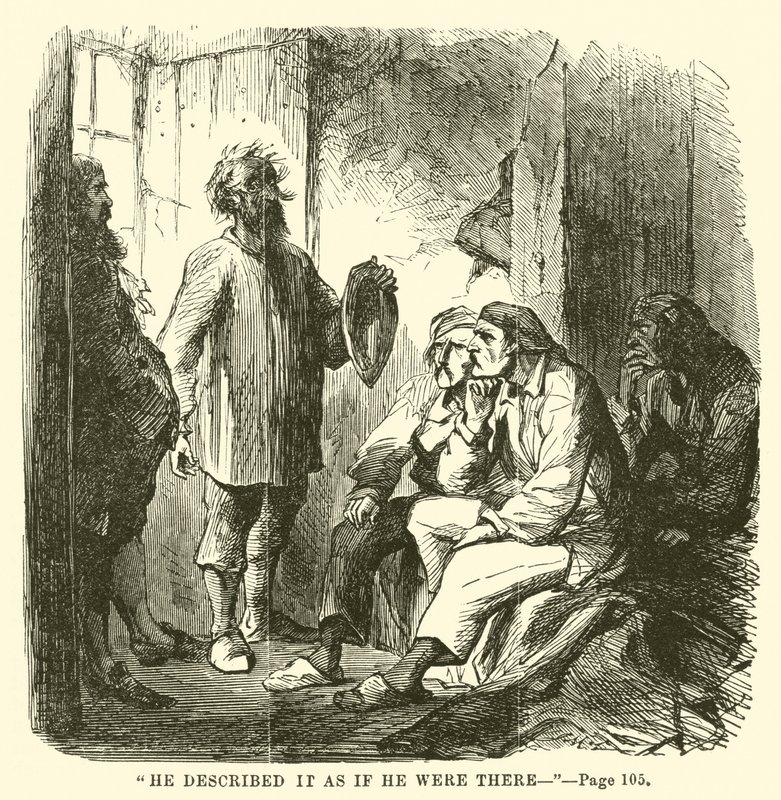 Illustrazione per Una storia tra due città di Charles Dickens da John McLenan