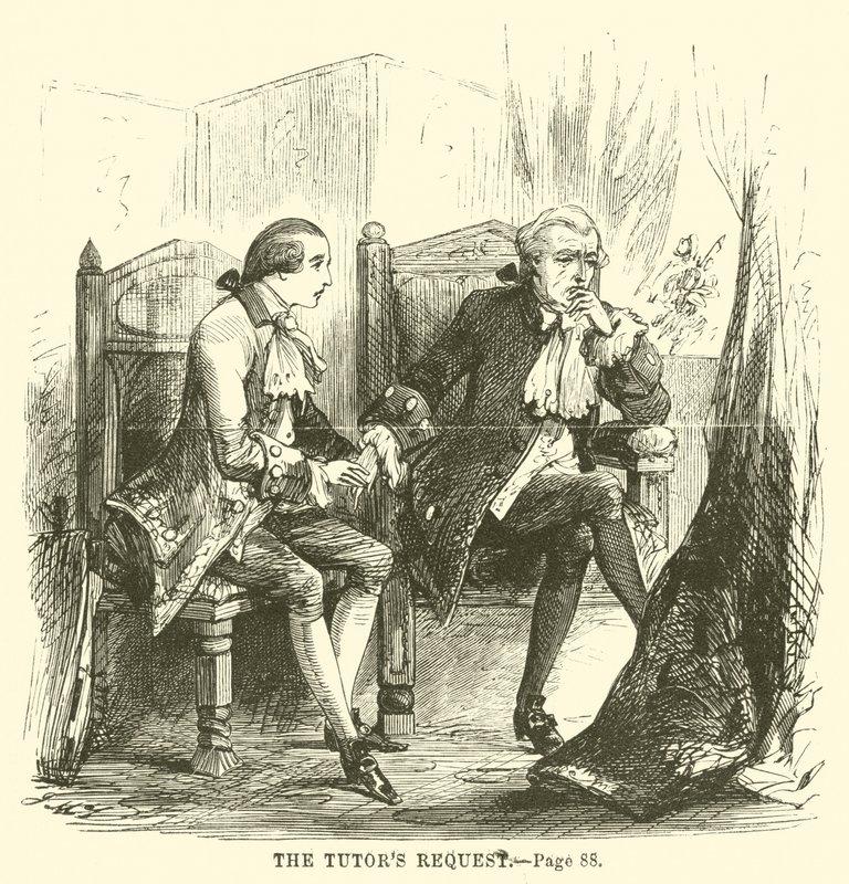 Illustrazione per Una storia tra due città di Charles Dickens da John McLenan