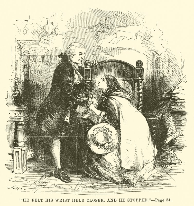 Illustrazione per Una storia tra due città di Charles Dickens da John McLenan