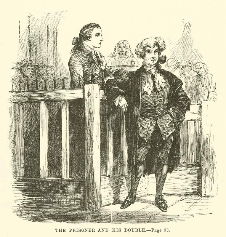 Illustrazione per Una storia tra due città di Charles Dickens da John McLenan