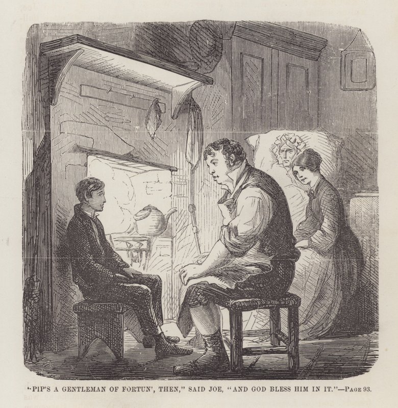 Illustrazione per Grandi Speranze da John McLenan