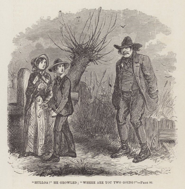 Illustrazione per Grandi Speranze da John McLenan